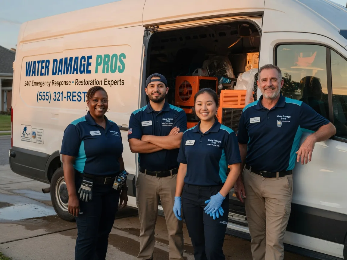 Water Damage Restoration company in Bluffs, IL